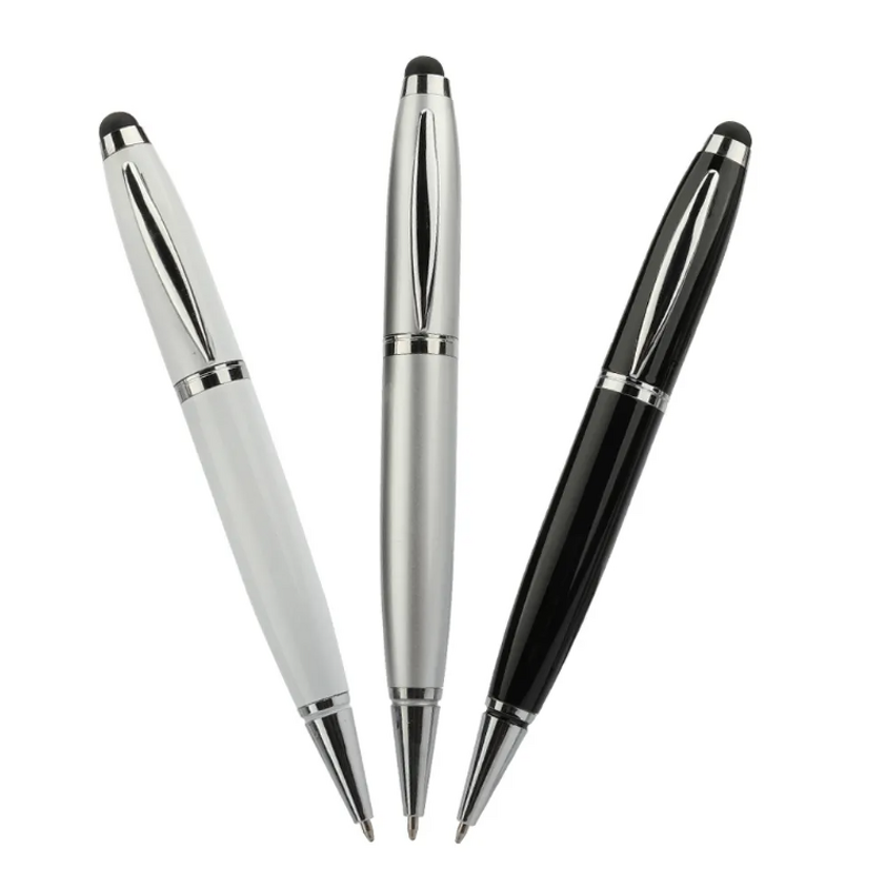 USB Flash Drive Stylus Supplier - OEM 2.0 Stylus Touch Pen Metal Construction New Box 1GB 8GB