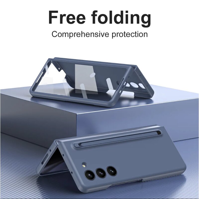 Protective Case Manufacturer - OEM for Galaxy Z Fold 5 Slim S Pen Edition PC Material