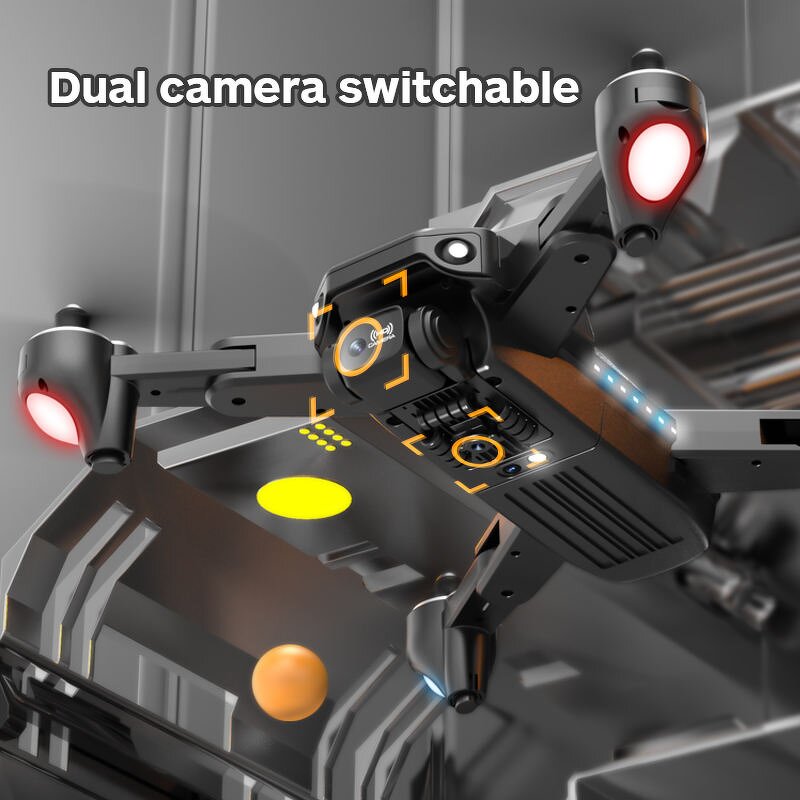 Foldable Quadcopter Drone Supplier - OEM P9 PRO 8K Dual Camera Optical Flow 360 Obstacle Avoidance