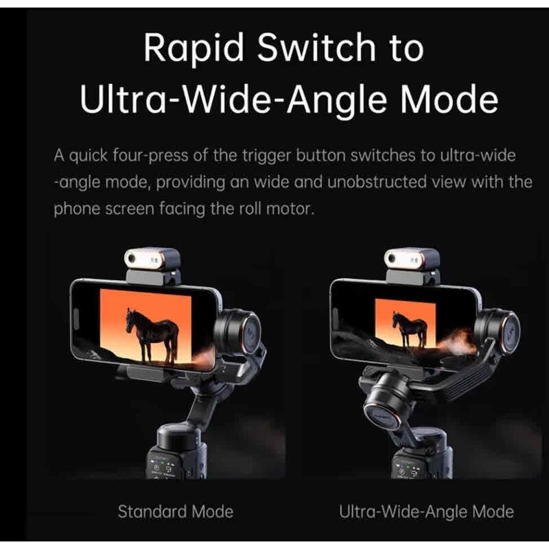 Selfie Stick Factory - OEM M7 for Phones 3-Axis Anti-Shake with Ai Face Tracking Extendable Vlog