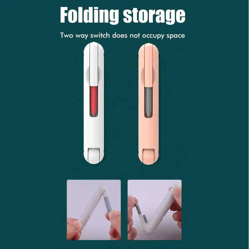 Earphones Case Cleaner Factory - OEM New Foldable for Earphones Case Cleaning Pen Tools Brush