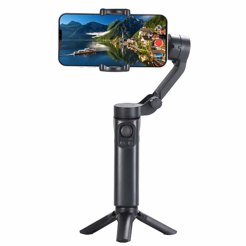 3-Axis Gimbal Stabilizer Factory - OEM F5 Plus Handheld Foldable Easy-Carry for Mobile Phones