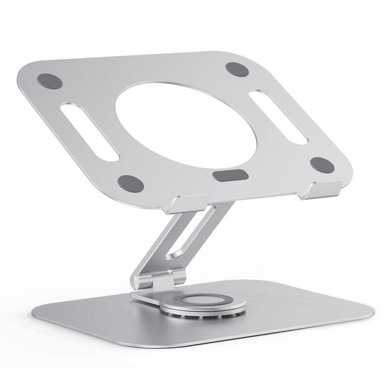 Aluminum Laptop Stand Supplier - OEM High Quality 360 Degree Rotatable Ergonomic Foldable Direct From Factory