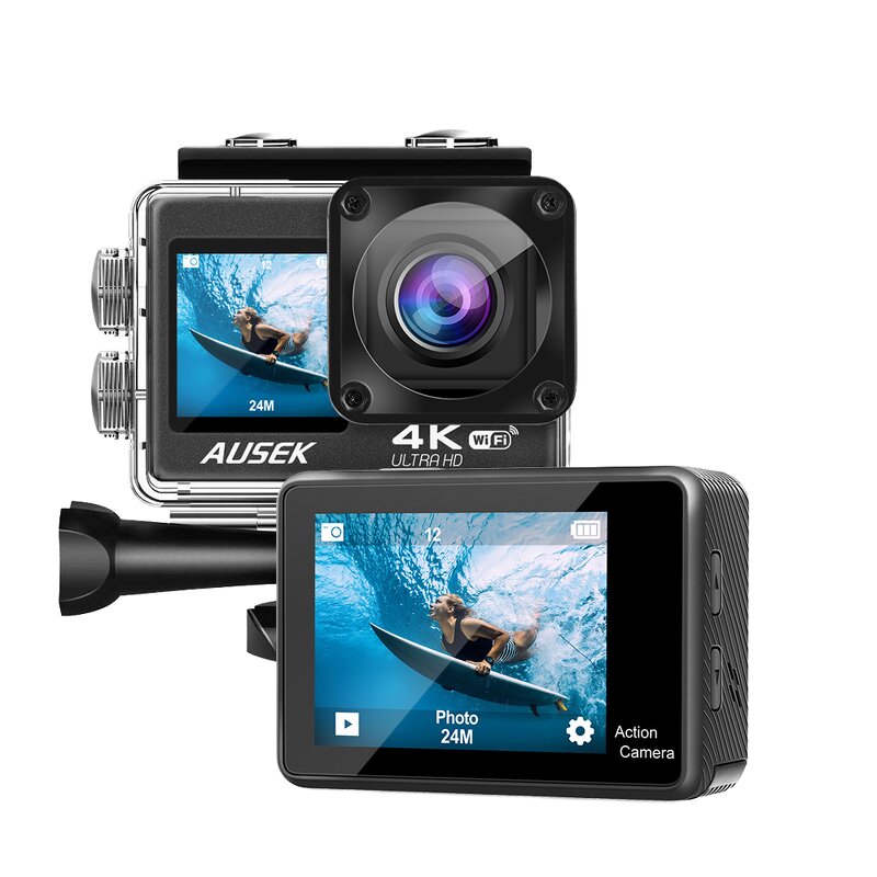 Action Camera Manufacturer - OEM High Definition 4K 1080P 60FPS Touch Screen for GoPro YouTube