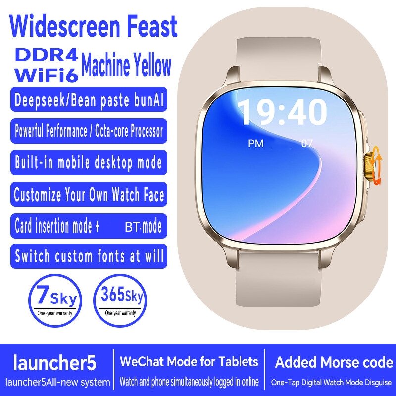 Smart Watch Supplier - OEM S99 Rotate Camera 2.4inch AMOLED AI Voice Assistant APP NFC WIFI GPS