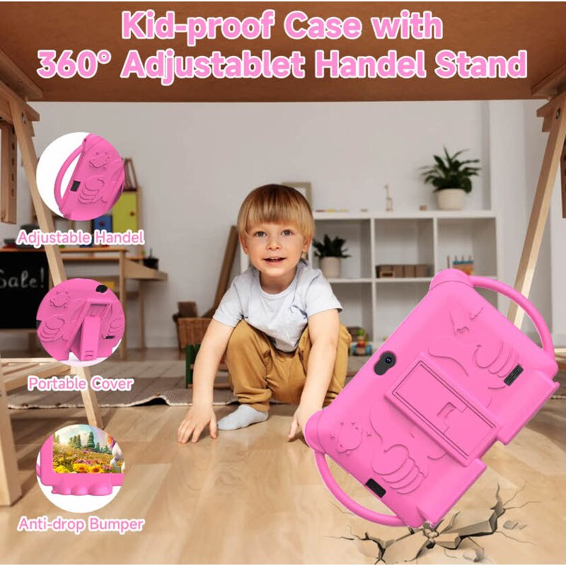 Kids Tablet PC Supplier - OEM 7-Inch Wi-Fi with 2+2+32GB Capacity for Education