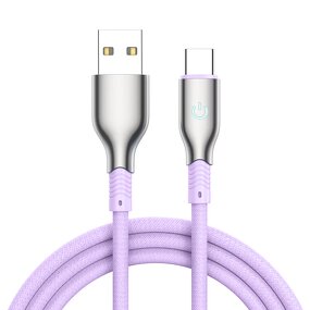 Breathing Light Data Cable Supplier - OEM New Type-c C to C for Apple 15 Fast Charging QC3.0