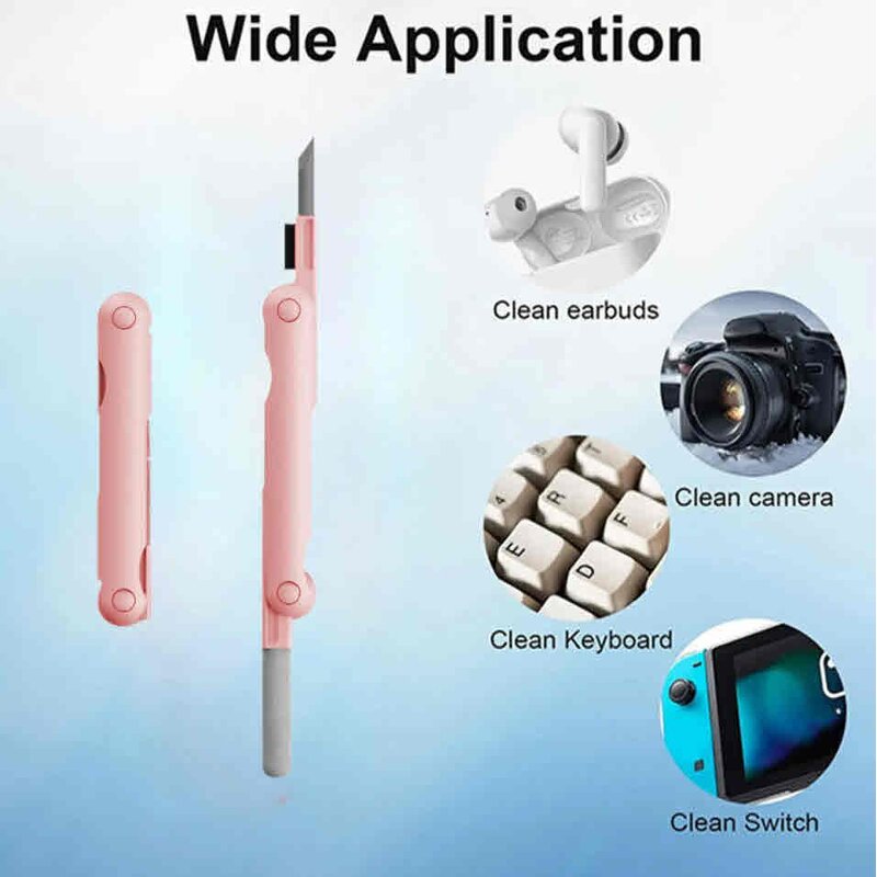Earphones Case Cleaner Factory - OEM New Foldable for Earphones Case Cleaning Pen Tools Brush