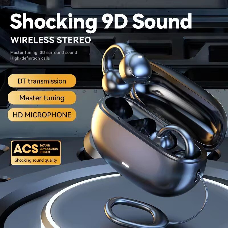 Wireless Earphones Factory - OEM M55 BT HIFI Sound Quality Not Into the Ear with Lanyard