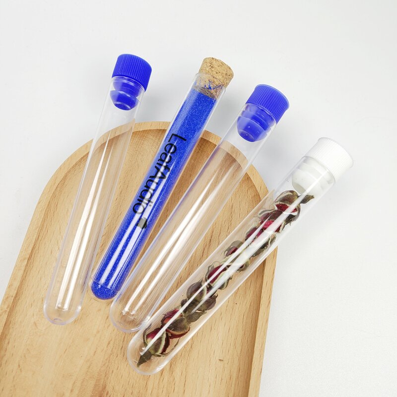 Plastic Test Tubes Factory - Manufacturing Stock 60mm-145mm with Lid