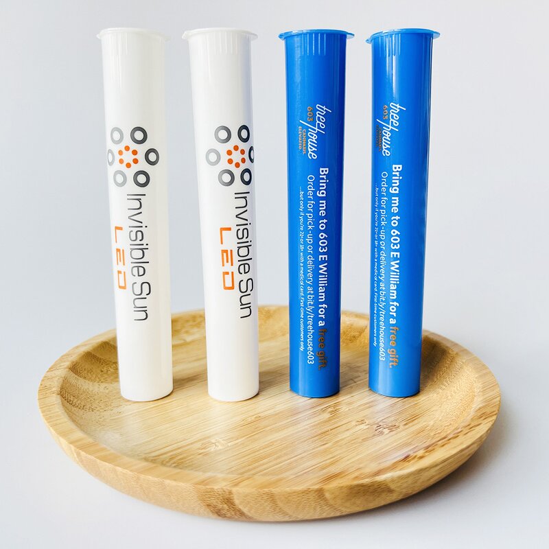 Plastic Tubes Containers Supplier - King Size 120mm Child Resistant Pop Top