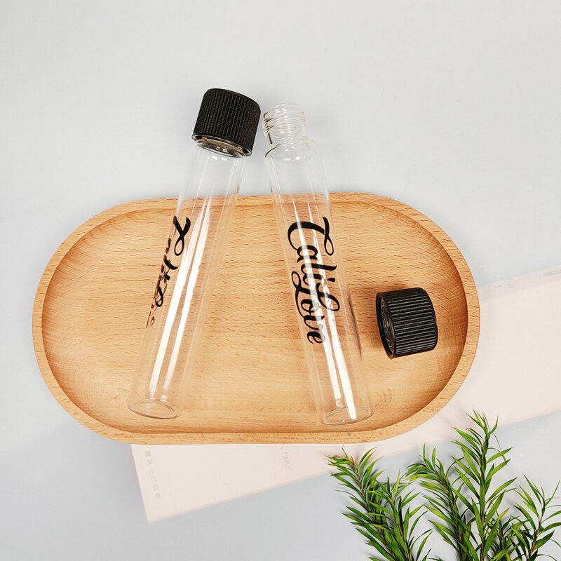 Flower Glass Tube Manufacturer - King Size 120mm 125mm Child Proof Packing