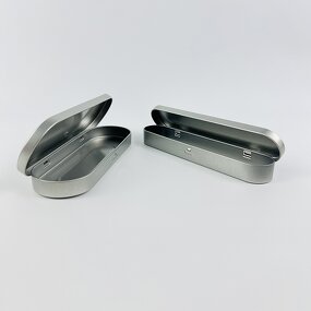 Pencil Tin Case Supplier - Customize Hinged Stationery Tweezers Packaging