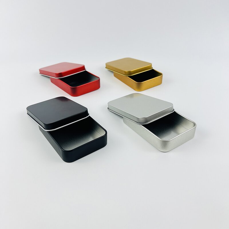 Rectangle Tin Case Supplier - OEM ODM Empty Mint Cosmetic Lip Balm