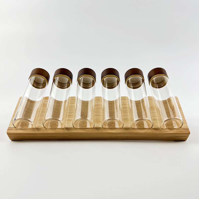 Glass Vial with Wooden Lid Factory - 20ml 30ml Wholesale with Woodne Lid