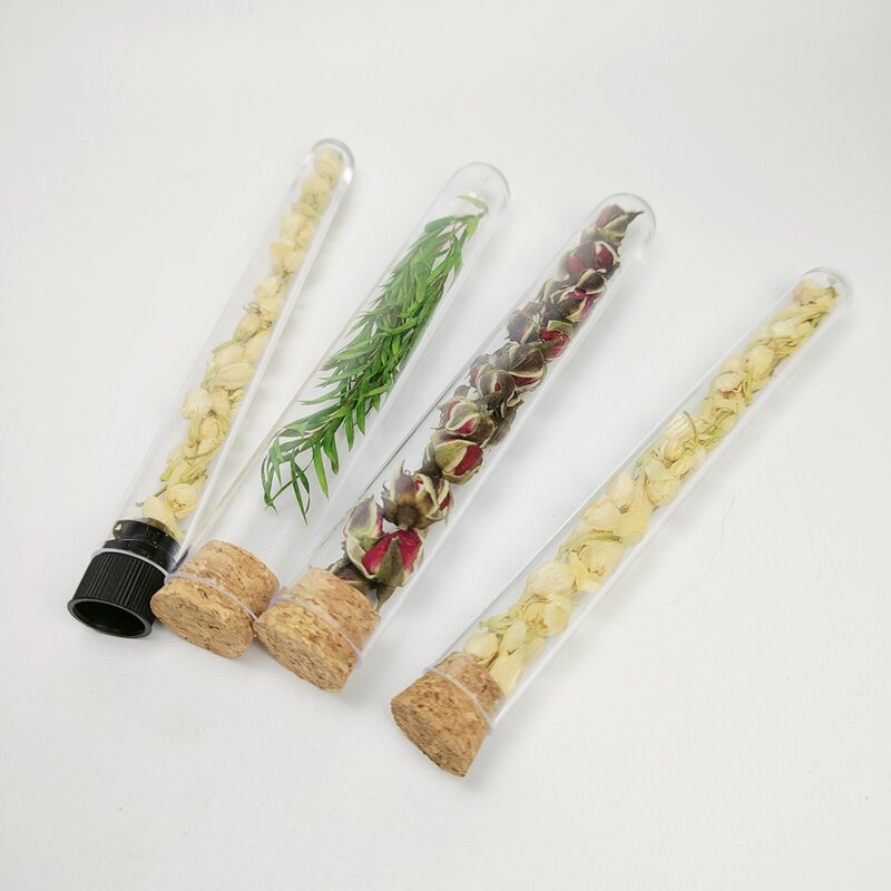 Plastic Test Tubes Factory - Manufacturers Wholesalers 125mm with Cork