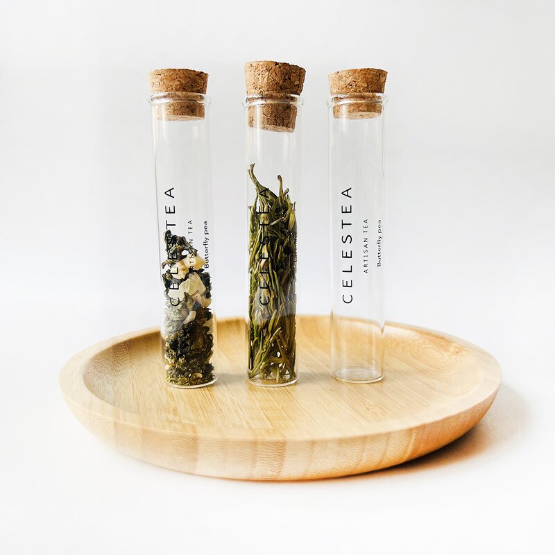 Glass Tube with Cork Supplier - Custom Size Logo Glass Test Tube