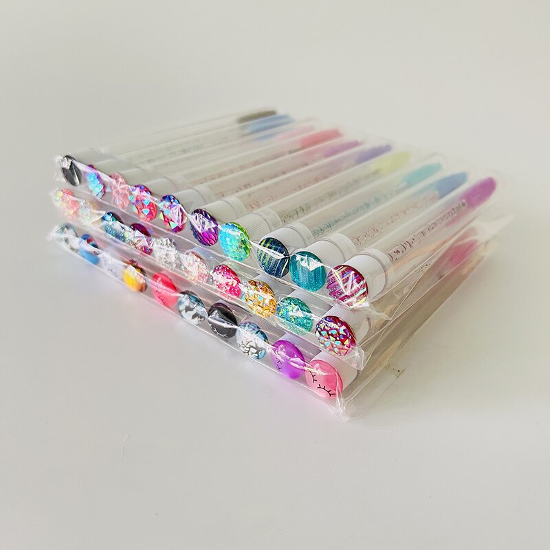 Eyelash Cleaning Brush Manufacturer - Private Label Blue Mascara Wand Cases