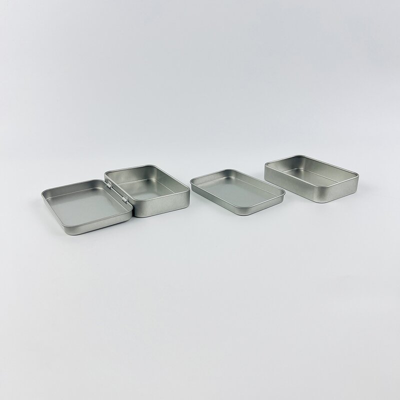 Storage Tinplate Box Manufacturer - Food Grade Rectangle Portable Mini