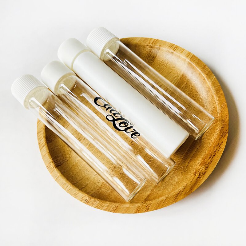 Childproof Pre Plastic Tube Factory - Custom Logo Printing King Size Clear