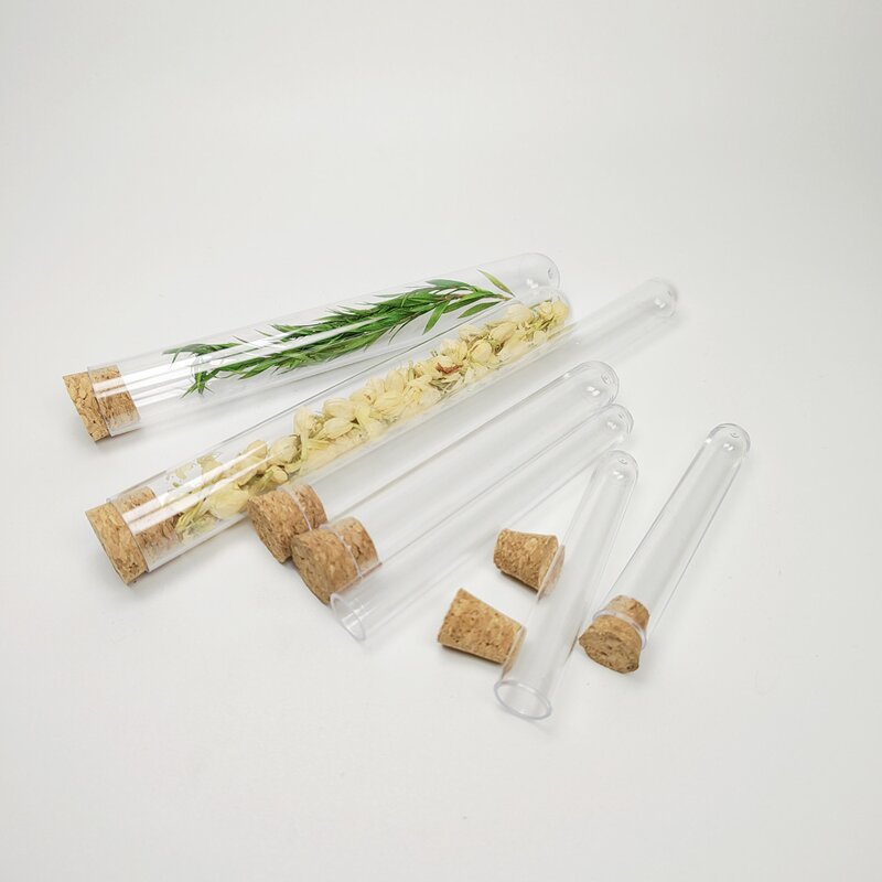 Plastic Test Tubes Supplier - Eco-friendly OEM ODM 125mm with Cork