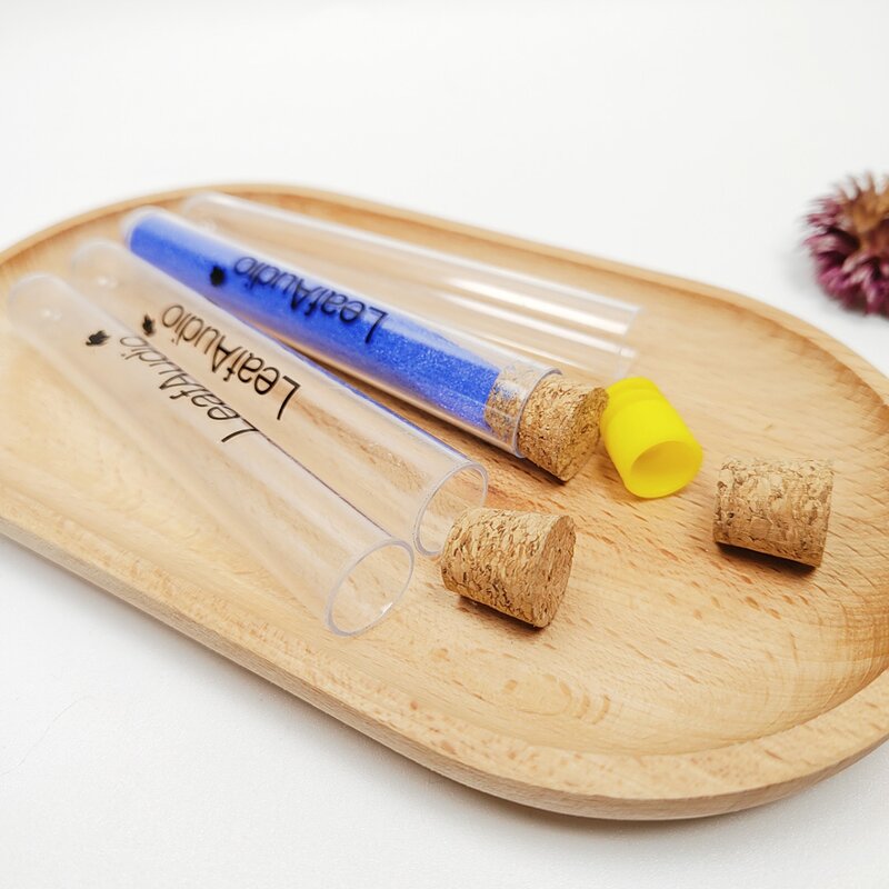 Plastic Test Tubes Manufacturer - High-Quality with Cork Stoppers Holder