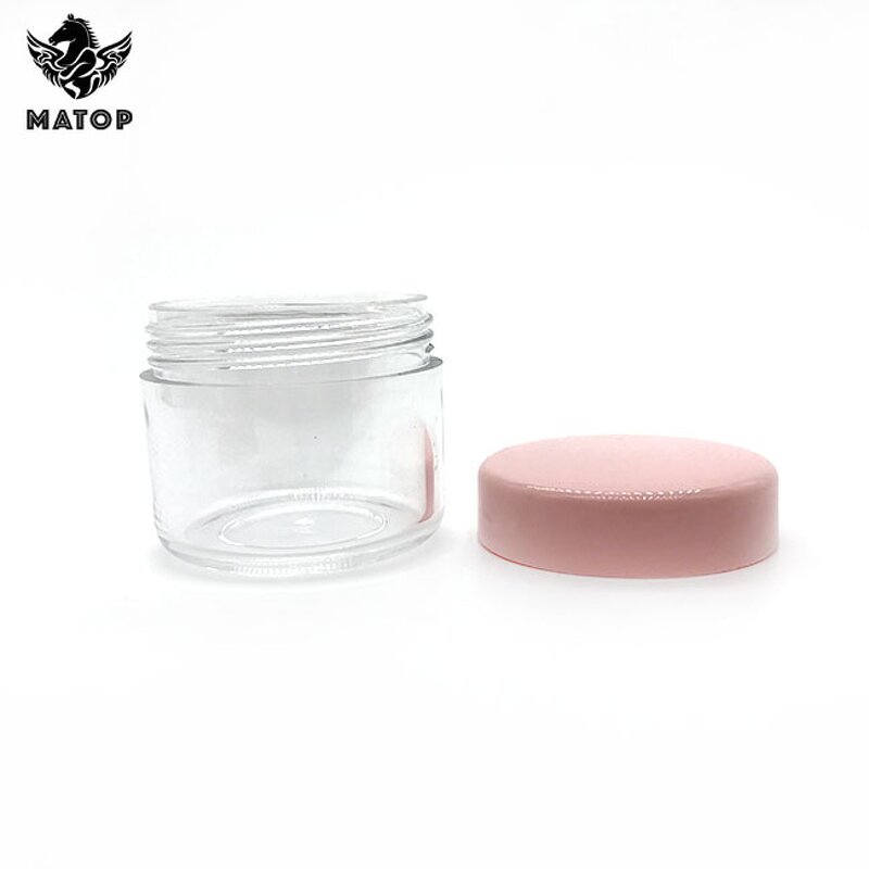 Frosted Cosmetic Jars Manufacturer - Empty 3g-20g Cream Plastic Jar Bulk