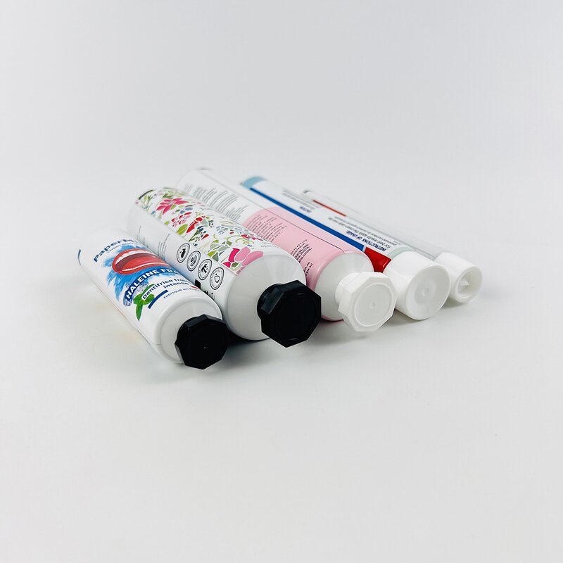 Cream Squeeze Tube Manufacturer - Empty 10g-150g White Color Acrylic Caps