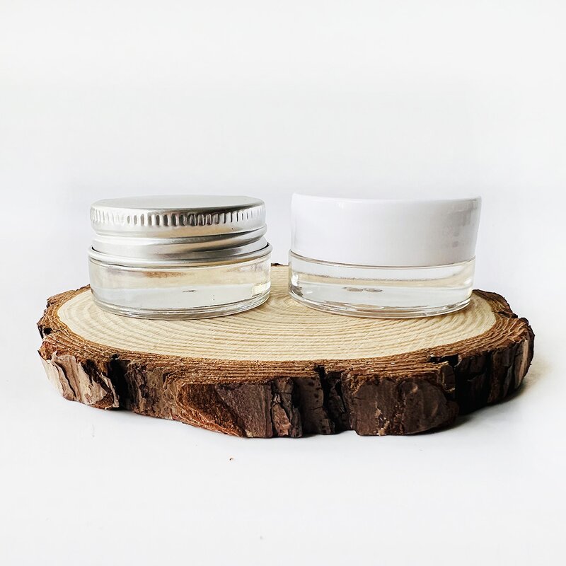 Glass Concentrate Jars Factory - 1 Gram 3ml-7ml Low Profile Thick Glass
