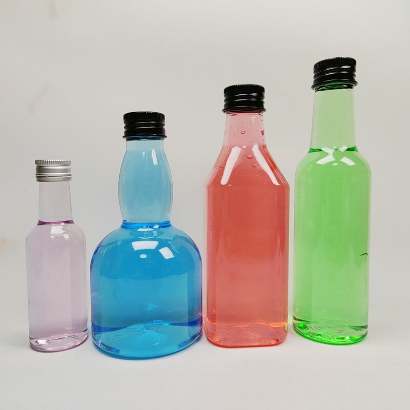 Plastics Spirit Bottles Manufacturer - 30ml-750ml with Tamper-proof Cover