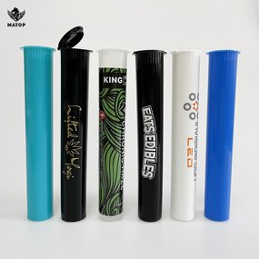 CR Rolled Cones Tube Factory - Custom Label Eco Plastic Child Resistant