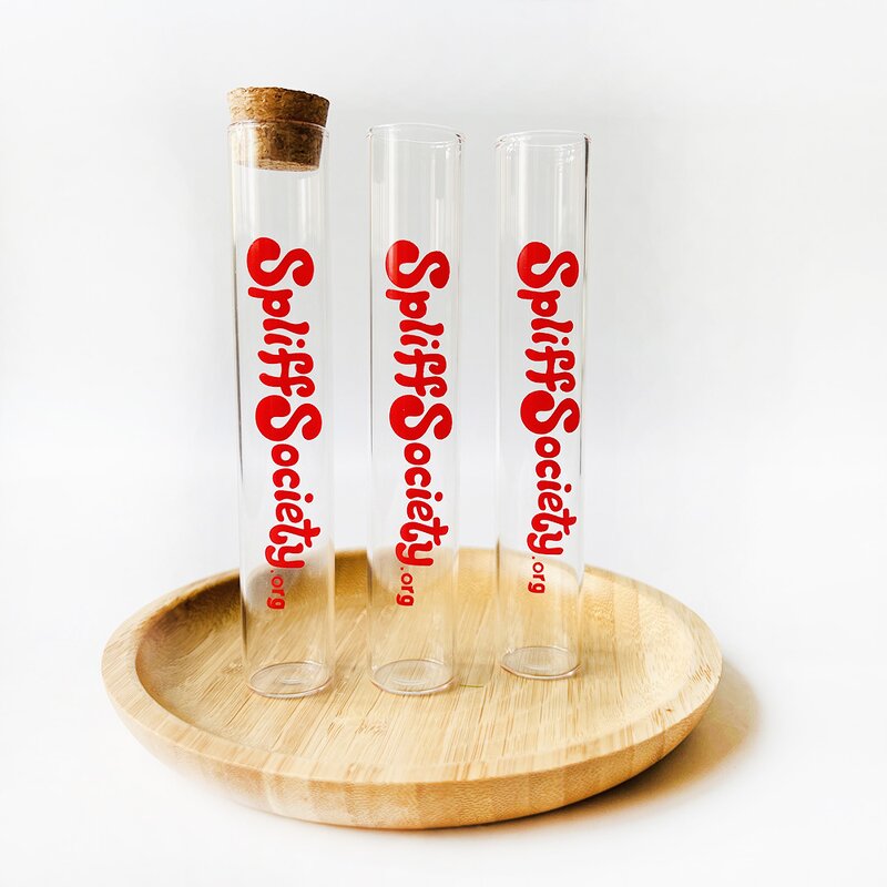 Pre Packaging Tube Factory - Custom Logo King Size 18mmx120mm Glass