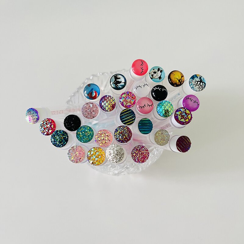 Eyelash Cleaning Brush Manufacturer - Private Label Blue Mascara Wand Cases