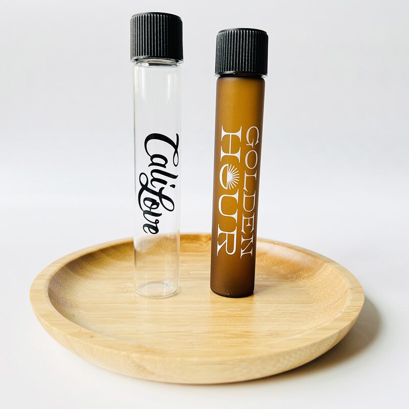 Amber Glass Vials Supplier - Custom 106mm-122mm Pre Packaging Rolled Tubes