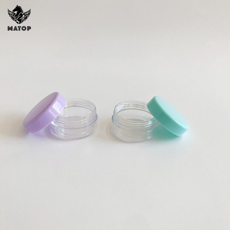Small Plastic Cosmetics Jars Supplier - 3ml-30ml with Lids
