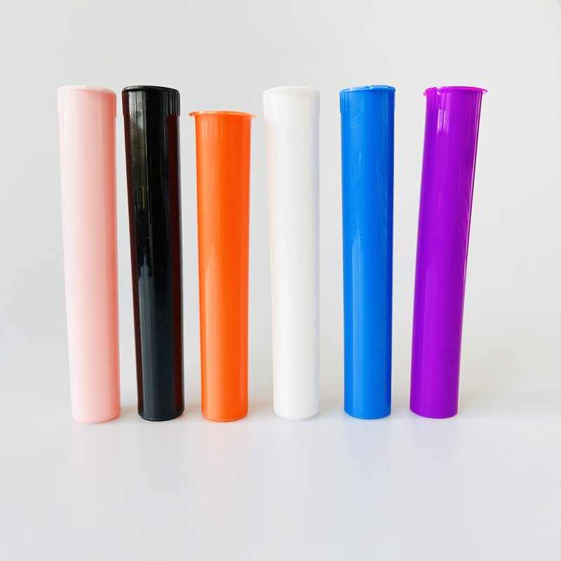 Plastic Pop Top Tubes Supplier - Custom Stickers logo Vial Tubes