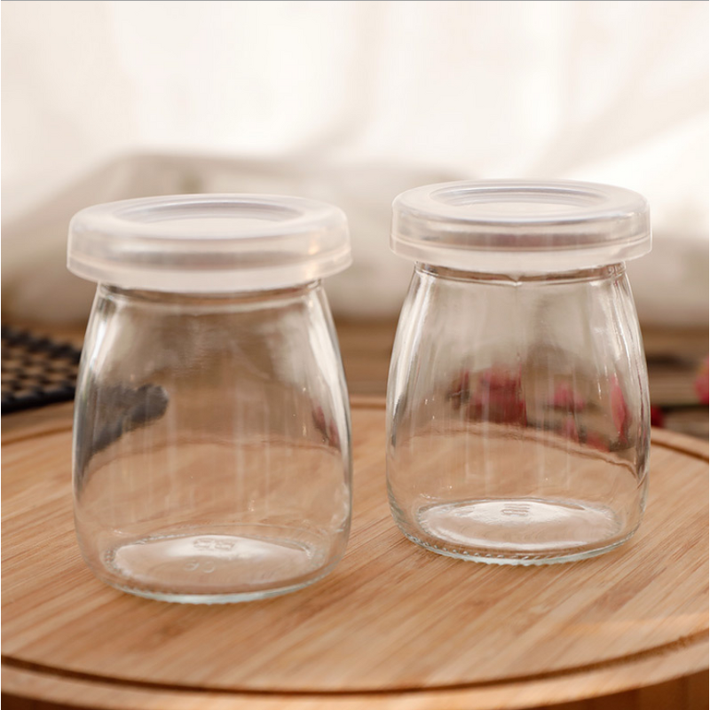 Small Pudding Glass Jar Supplier - Food Grade Round 50ml-200ml