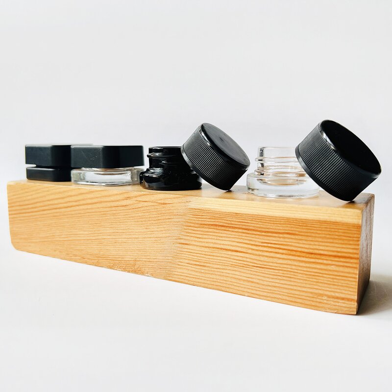 Food Grade Glass Jars Manufacturer - Custom 3ml-15ml Concentrate Jars