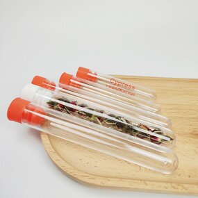 Plastic Test Tubes Manufacturer - Eco-friendly 75mm with Cork Lid