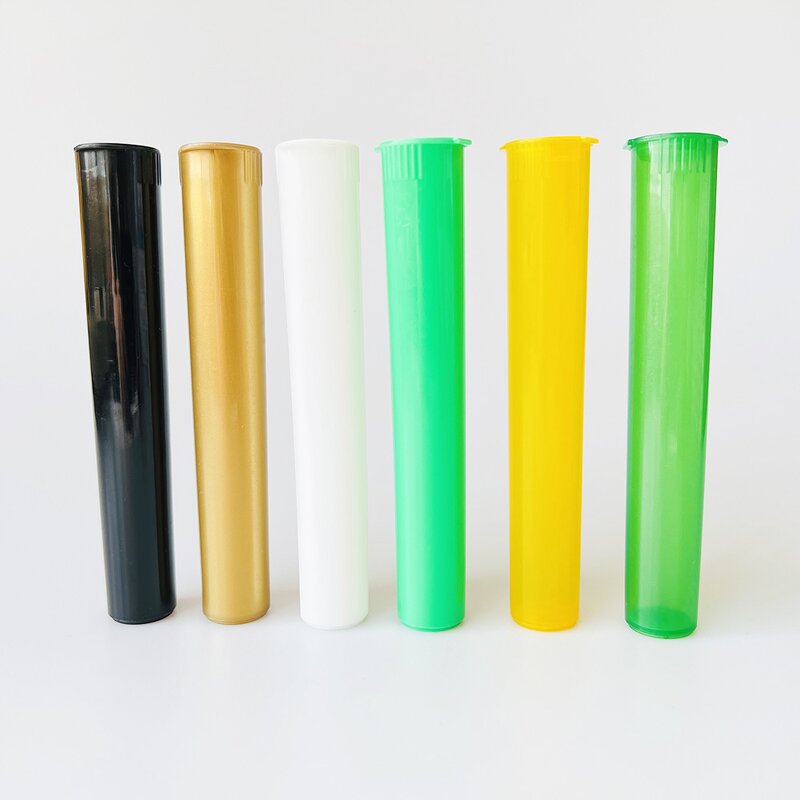 Plastic Cone Tube Factory - 120mm King Size Pop Top Tube Containers