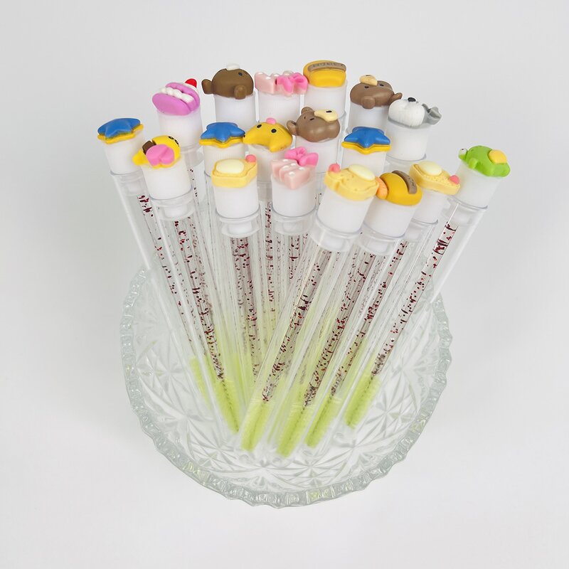 Reusable Eyelashes Brush Tube Factory - Portable Extension Mascara Wands