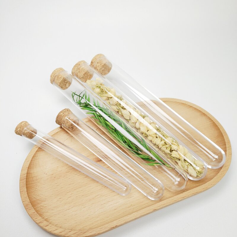 Plastic Test Tubes Supplier - Eco-friendly OEM ODM 125mm with Cork