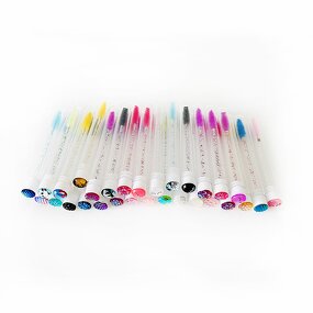 Diamond Plastic Eyelash Tube Supplier - Wholesale Customized Crystal Brush