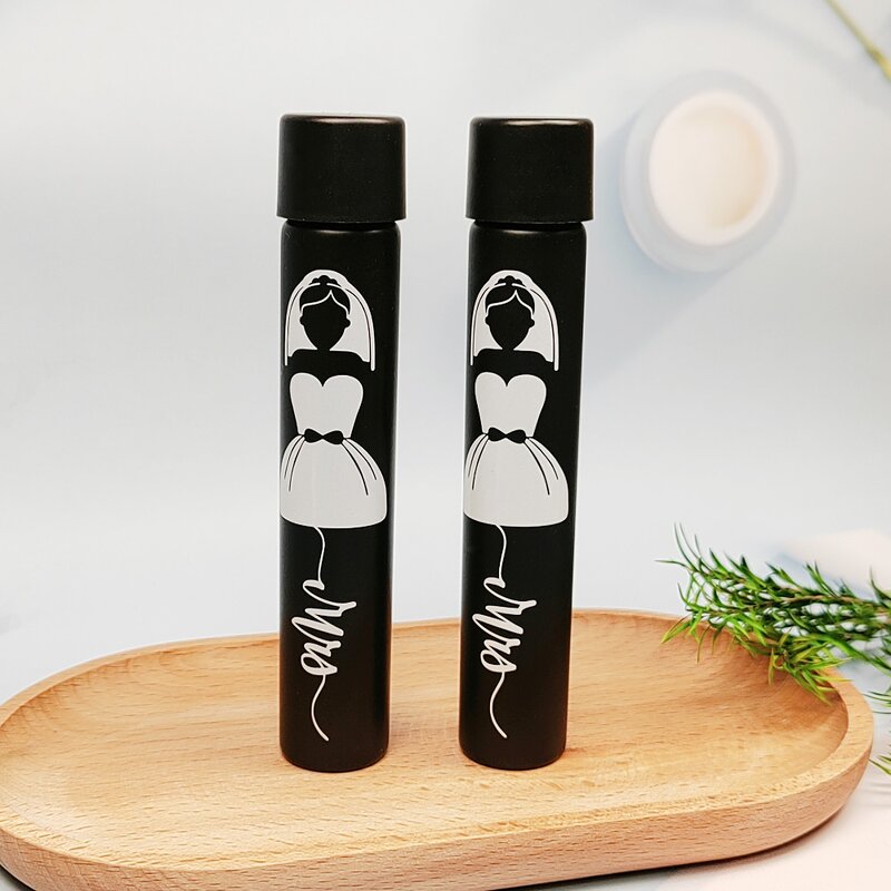 Glass Pre Tube Manufacturer - Custom Printed Stickers 98mm-120mm with Lid