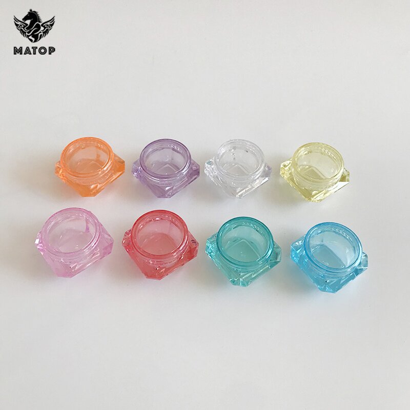 Plastic PP Jar Supplier - Produce logo label printing round cosmetic