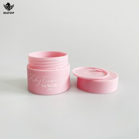 Cosmetic Cream Jar Supplier - Custom Silk Printing 5g-50g Plastic Matt