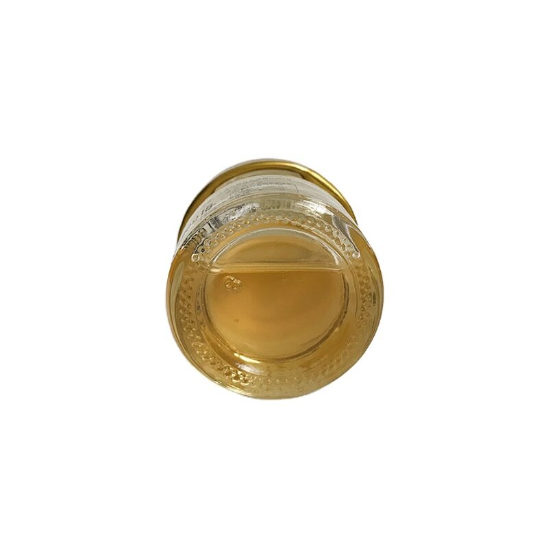 Mini Honey Glass Jar Manufacturer - Wedding Gift 25ml with Golden Caps
