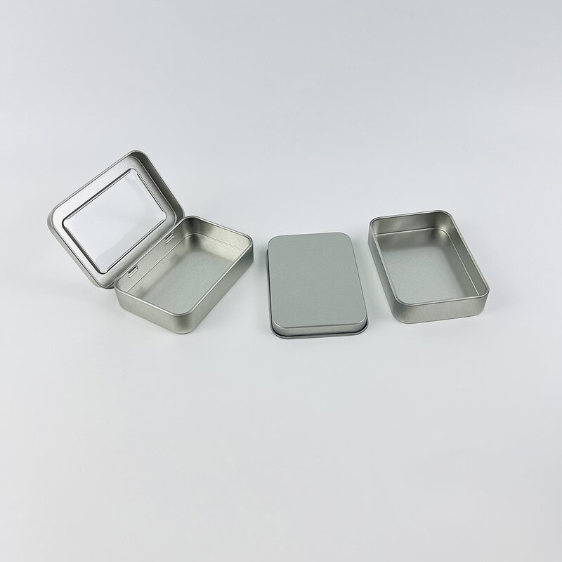 Storage Tinplate Box Manufacturer - Food Grade Rectangle Portable Mini