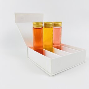Mini Glass Vials Factory - Small Clear with Screw Cap Sample Package Box