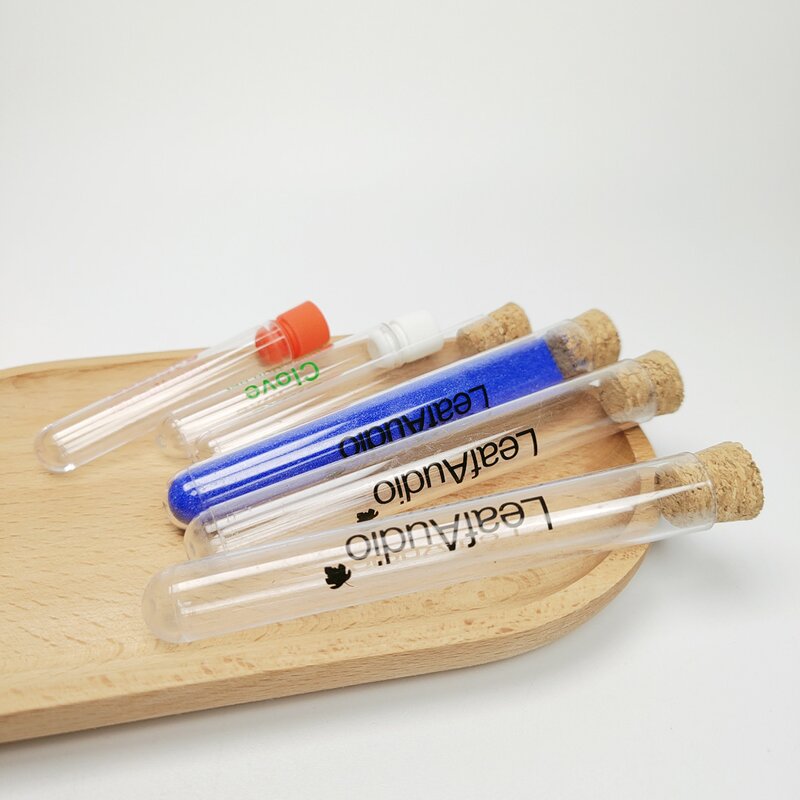 Plastic Vials Manufacturer - 180mm Plastic Test Tubes with Cork Lid